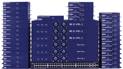 分布式混合光矩阵